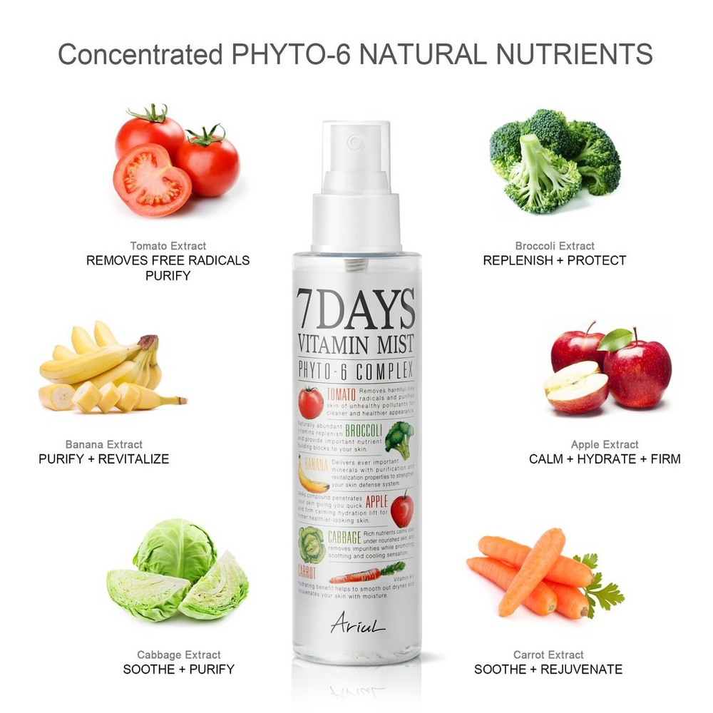 7 Day Face Vitamin Mist